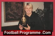 Manchester United David Beckham Signed Picture Man Utd