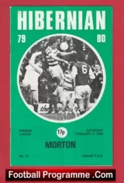 Hibernian Hibs v Greenock Morton 1980 – George Best