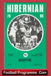 Hibernian Hibs v Greenock Morton 1980 – George Best