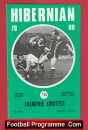 Hibernian Hibs v Dundee United 1980 – George Best