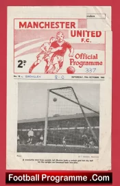 Manchester United v Barnsley 1963 – Reserves Match