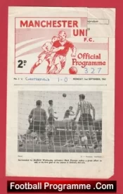 Manchester United v Chesterfield 1963 – Reserves Game Man Utd