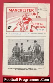 Manchester United v Chesterfield 1963 – Reserves Game Man Utd