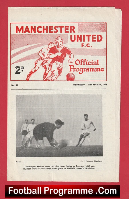 Manchester United v Wolves 1964 - Man Utd Reserves Game - Image 2