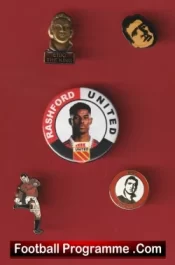 Manchester United Football Badge Collection Man Utd Badges X 5 + Cantona
