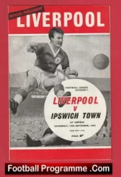 Liverpool v Ipswich Town 1962