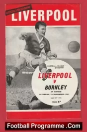 Liverpool v Burnley 1962