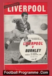 Liverpool v Burnley 1963 – FA Cup Replay