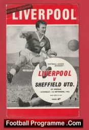 Liverpool v Sheffield United 1962