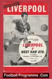 Liverpool v West Ham United 1962