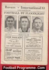 Doncaster Rovers v International X1 1952 – Bill Shankly Tom Finney