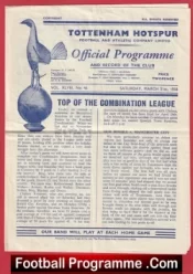 Tottenham Hotspur v Brentford 1956 – 1950s
