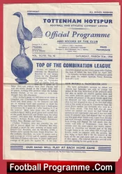 Tottenham Hotspur v Brentford 1956 – 1950s