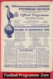 Tottenham Hotspur v Huddersfield Town 1953 – 1950s