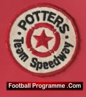 Stoke Speedway Sew On Patch Badge Potters
