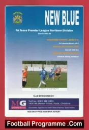 Stockport County Ladies v Woodley Sports 2007 – Womens Football