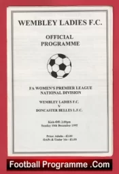 Wembley Ladies v Doncaster Belles 1995 – Womens Football