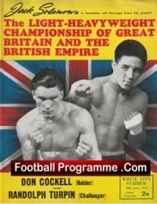 Boxing Don Cockell v Randolph Turpin 1952 – White City London