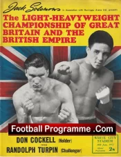 Boxing Don Cockell v Randolph Turpin 1952 – White City London