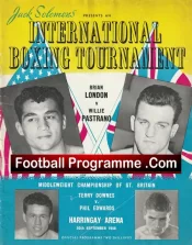 Boxing Terry Downes v Phil Edwards 1958 – Harringay Arena London
