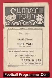 Swansea Town v Port Vale 1949 – 1940s