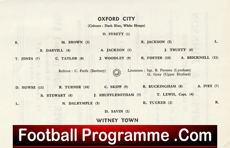 Oxford City v Witney Town 1962 - Senior Cup Final Headington - Image 3