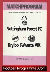 Krylbo IF Avesta v Nottingham Forest 1994 – Sweden