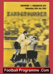 Southport v Manchester City 2003