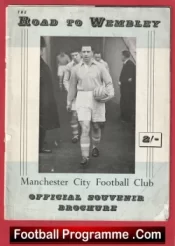 Manchester City v Newcastle United 1955 – FA Cup Final + Ticket + Signed