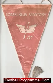 Lodzki Speedway Pennant Flag 1980s – Poland