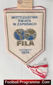 Katowice Speedway Pennant Flag 1974 Poland
