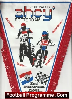  Golden Greats Of Speedway Pennant Flag 1980s Football Programme .COM Football Programmes Memorabilia