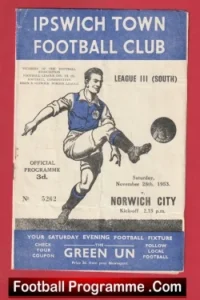 Ipswich Town v Norwich City 1953