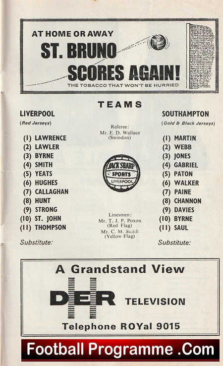 Liverpool v Southampton 1968 - Image 3