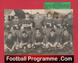 Luton Town Football Club Multi Autographed Signed Team Picture 1965 - 1966 - football memorabilia