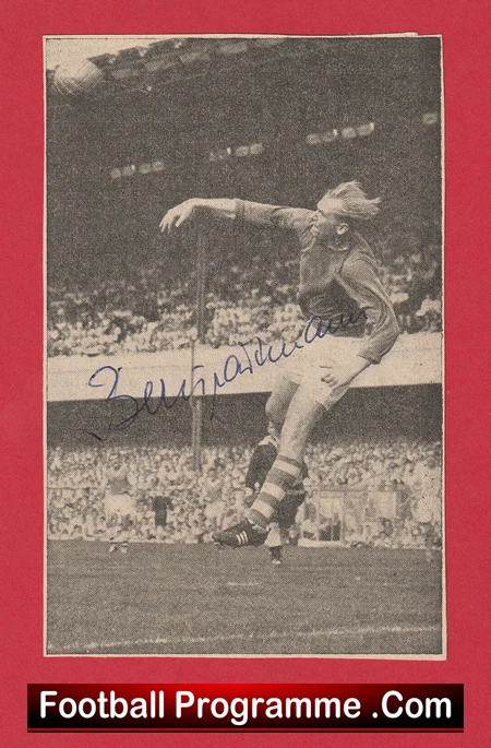 Manchester City Bert Trautmann Signed Autographed Picture - Image 2