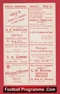Newquay v RNAS Culdrose 1960s ? – Amateur League