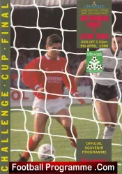 Nottingham Forest v Luton Town 1989 – League Cup Final + Ticket
