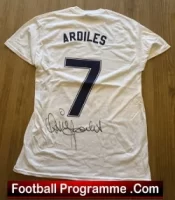 Tottenham Hotspur Ossie Ardiles Autographed Signed Shirt