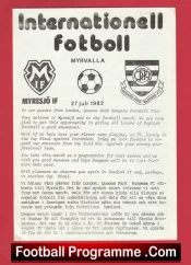 Myrvalla v QPR 1982 – Sweden