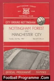 Nottingham Forest v Manchester City 1967