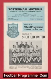 Tottenham Hotspur v Sheffield United 1967