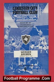 Leicester City v Werder Bremen 1967 – Germany Team