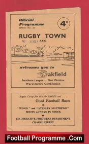 Rugby Town v Gloucester 1962 – Printers Error