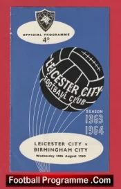 Leicester City v Birmingham City 1963