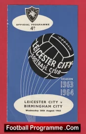 Leicester City v Birmingham City 1963