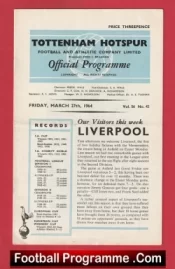 Tottenham Hotspur v Liverpool 1964