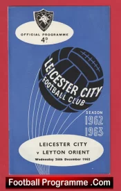 Leicester City v Leyton Orient 1962 – 1960s