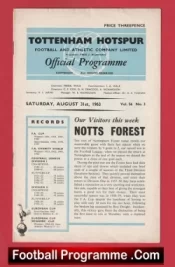 Tottenham Hotspur v Nottingham Forest 1963