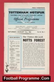 Tottenham Hotspur v Nottingham Forest 1963